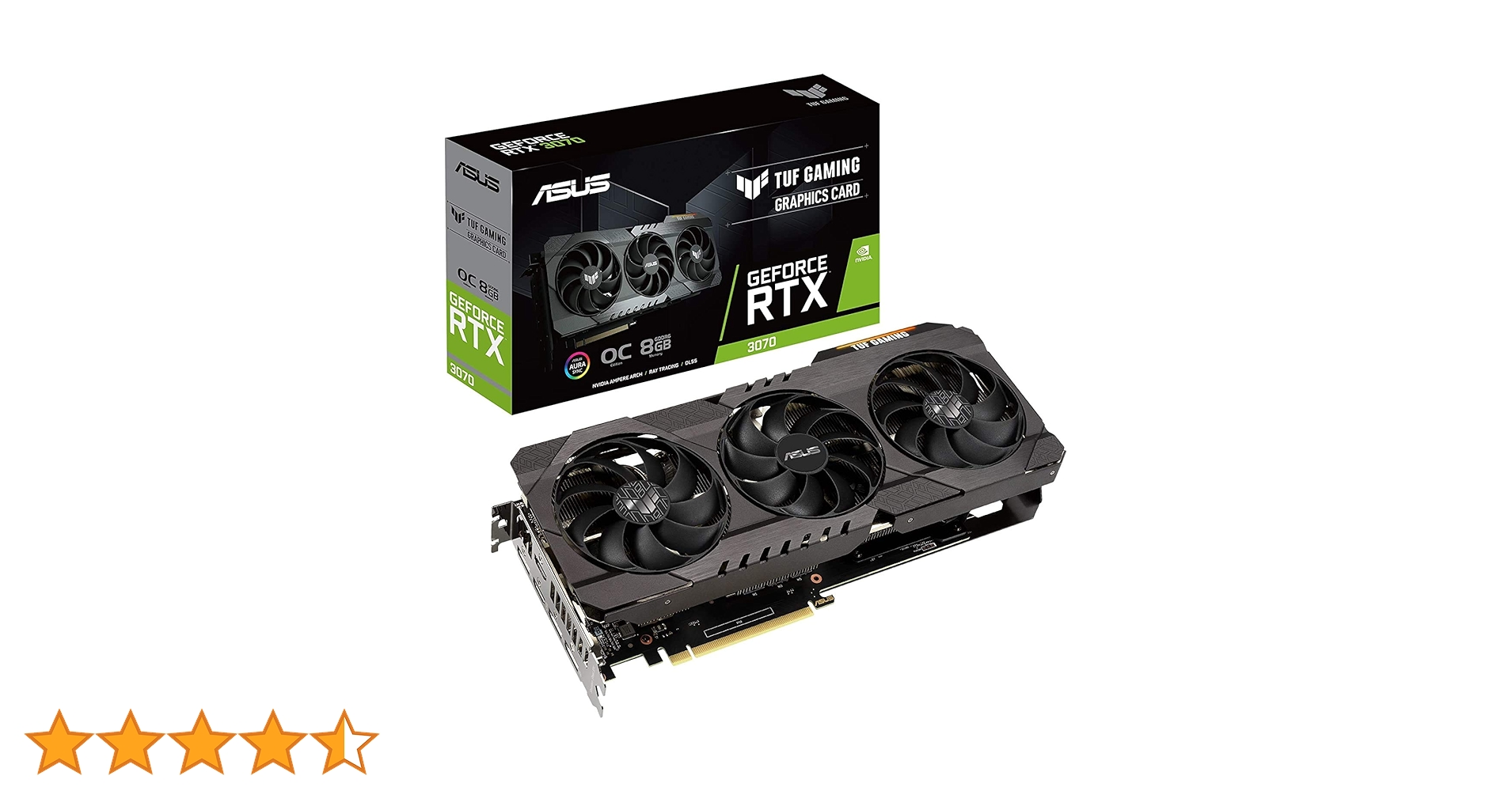 グラフィックボード・グラボ・ビデオカード ASUS TUF Gaming GeForce RTX 3070 OC 8GB Amazon | エイスース グラフィックボード・ビデオカード TUF